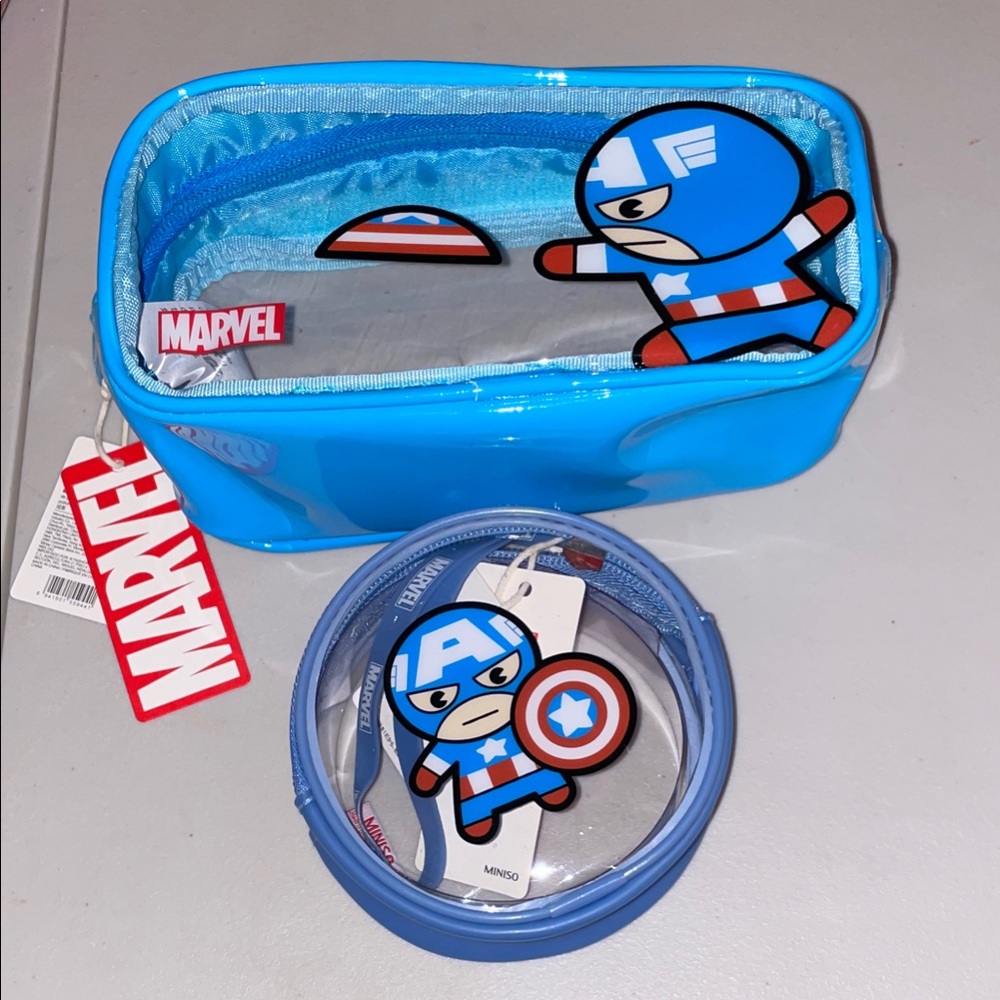 Marvel Captain America Case Blue
